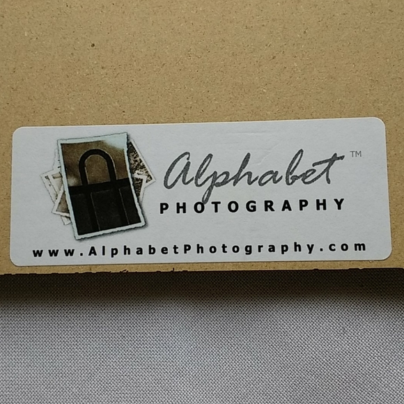 "HOME" Alphabet Photography plaque 8.5" x 17" - Picture 2 of 3